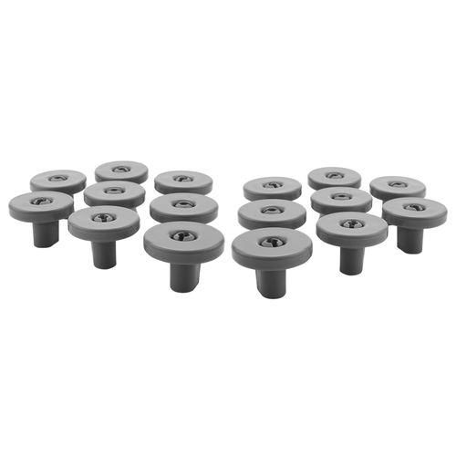 16 Pack of Dishwasher Wheels Lower Basket Wheels for AEG Electrolux FAVORIT Zanussi Dishwasher Wheels