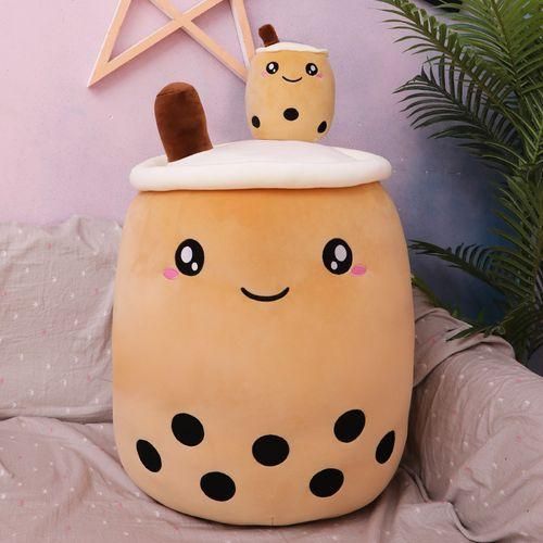 Wholesale Simulation Milk Tea Cup Pillow Cushion Doll