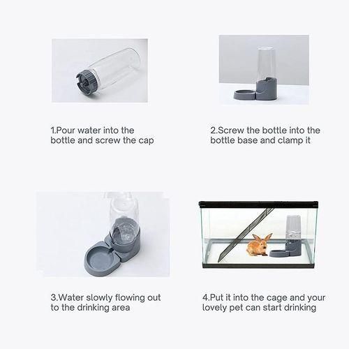 No Leak Water Bottle Automatic Water Dispenser for Small