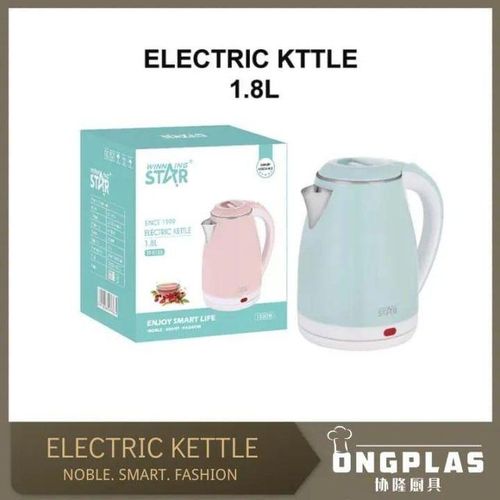 Winningstar 1.8 Litre Quick Boiling Double Layer Electric Kettle- Multicolour