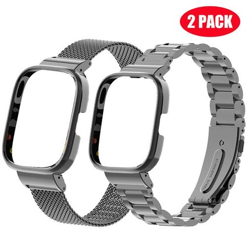Stainless Steel Strap Metal Protective Case For Redmi Watch 3 Active Braceletcover For Redmi Watch 2 Lite Wristband