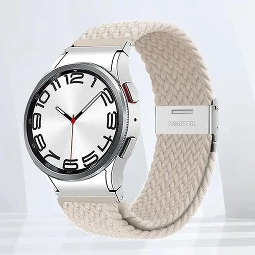 Nylon Braid Strap For Galaxy Watch 6 Classic 43mm 47mm 40mm 44mm Watch4 5 Pro 45mm Wristband Bracelet Quick Fit