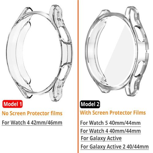 Pulsera De Metal Para Galaxy Watch 5/4 Brazalete Clásico De 40mm 44mm 46mm 42mm Funda Protectora Para Galaxy Active 2