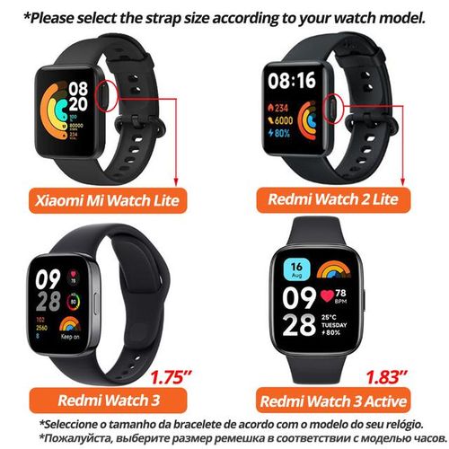 Funda Protectora De Metal Con Correa De Diamante Para Redmi Watch 2 Lite/redmi Watch 3 Pulsera Activa Para Mi Watch Lite Marco De Cubierta
