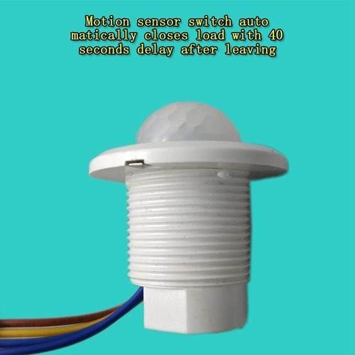 PIR Infrared Motion Sensor Detection 220V Automatic LED