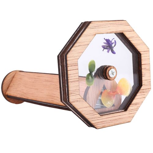DIY Kaleidoscope Kit Children Classic Toy Wooden Kaleidoscop