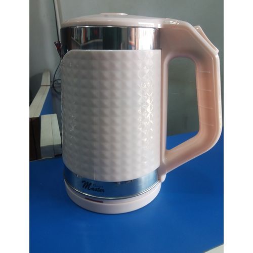 Master Electric Kettle For Boiling Water Of 2 Liters Colors Vary-Silver/Black/Cream