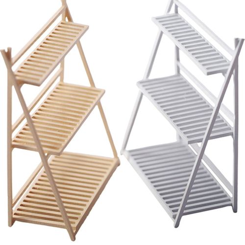 1:12 good Flower Stand Display Rack Furniture Miniatur