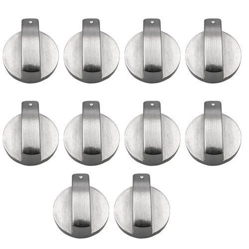 10Pcs Cooker Knobs,6mm Gas Stove Knobs Stove Repment