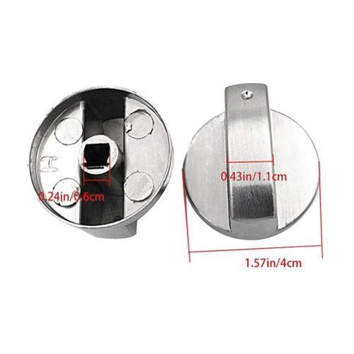 10Pcs Cooker Knobs,6mm Gas Stove Knobs Stove Repment