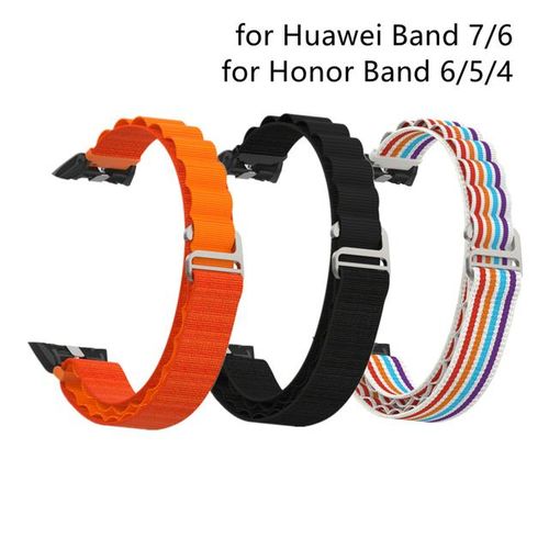 Nylon Strap For Band 7 6 Breathable Replacement Accessories Bracelet For Band 4 5 Wristband Accessories Belt