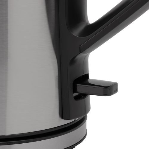 Evvoli Quality Fast Boiling Electric Kettle Of 1.5 Liters-Silver/Black