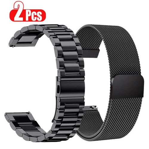 Pulsera De Metal De Acero Inoxidable Para Watch S1 Correa Activa Para Reloj Inteligente Banda Magnética Para Mi Watch Sport Color 2
