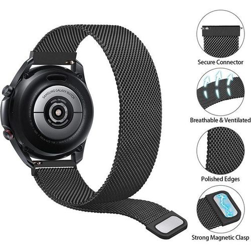 Pulsera De Metal De Acero Inoxidable Para Watch S1 Correa Activa Para Reloj Inteligente Banda Magnética Para Mi Watch Sport Color 2