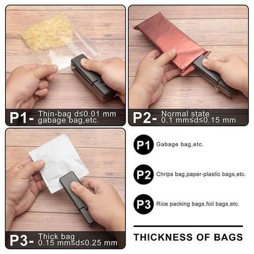 Mini Bag Sealer2In1 Portable Rechargeable Handheld Vacuum H