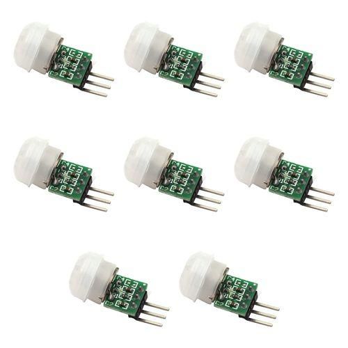 8Pcs AM312 Mini Human Sensor Module PIR Motion Sensor Detector Modules Infrared Sensor Body Manual Motion IR Detector