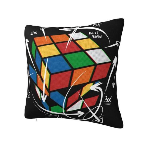 RubixMath Formula Pillow Case 45x45cm Sofa Geek Magic Gift Luxury Cushion Cover Square Pillowcase