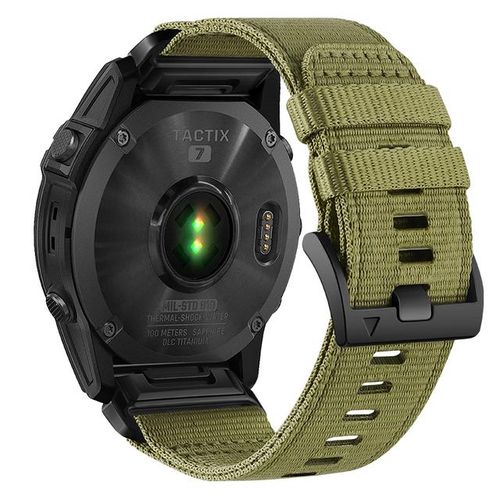 Quick Release 22mm 26mm Nylon Watch Strap For Garmin Enduro 2 Fenix 7x Pro/6x Pro/5x Plus Replacement&nbsp;wristband Bracelet