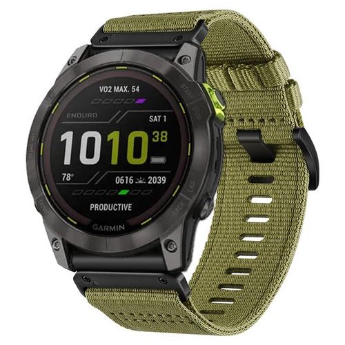 Quick Release 22mm 26mm Nylon Watch Strap For Garmin Enduro 2 Fenix 7x Pro/6x Pro/5x Plus Replacement wristband Bracelet