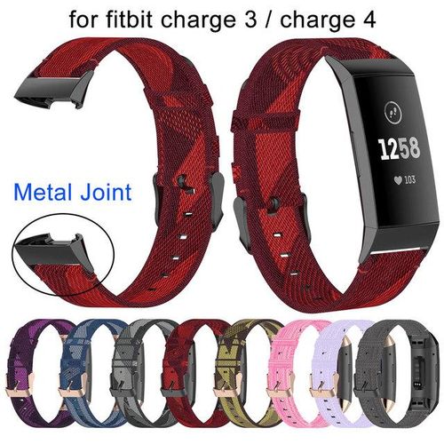 Nylon Strap For Fitbit Charge 4 Se Band Replacement Wristband Charge3 Se 3se 4se Sport Bracelet Fitbit Charge 4 Band