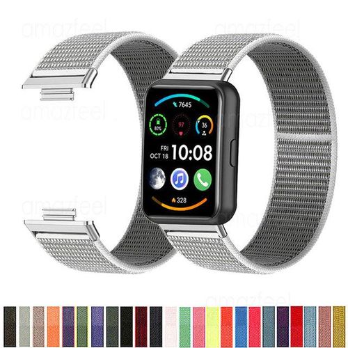 Nylon Strap For Watch Fit 2 Watch Thin Weave Breathable Bracelets Wristband For Watch Fit Accessories