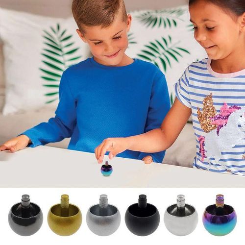 Spinning Gyro Spinner Metal Small Child Classic Toy