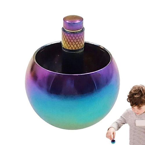 Spinning Gyro Spinner Metal Small Child Classic Toy