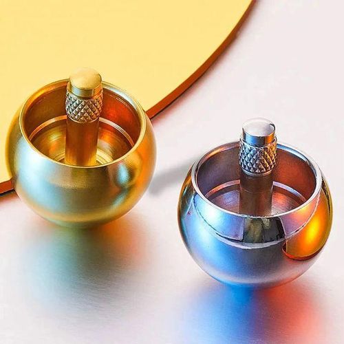 Spinning Gyro Spinner Metal Small Child Classic Toy