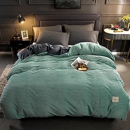 Coral Velvet Duvet King Size