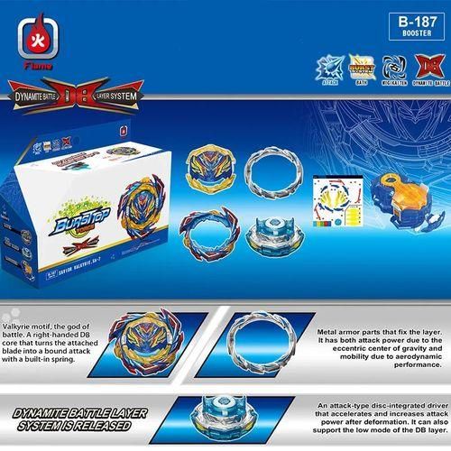 Rubber Dynamite Battle Bey Set B-187 Savior Valkyrie