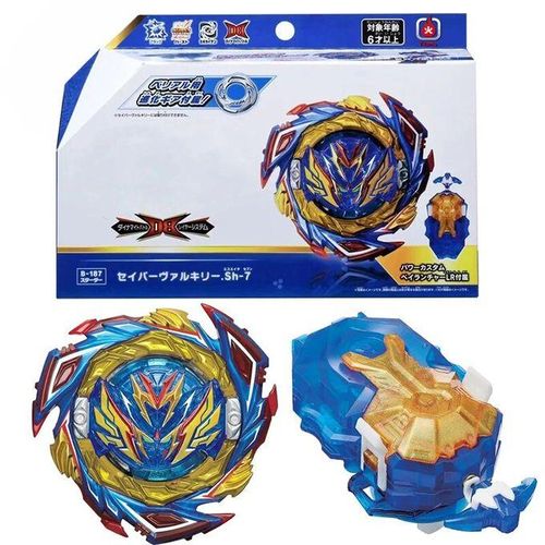 Rubber Dynamite Battle Bey Set B-187 Savior Valkyrie
