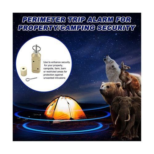 Perimeter Trip Alarm Kit for Camping and Security Property SafetyD