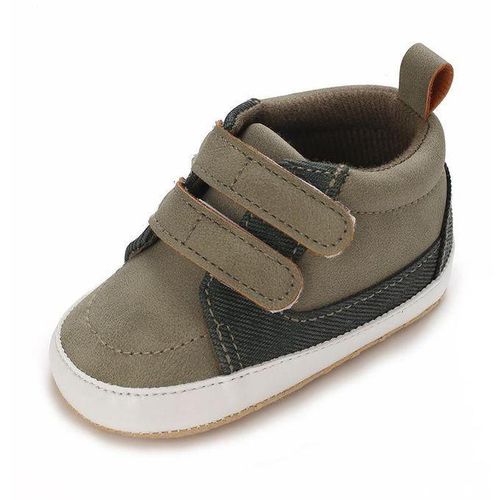 Spring And Autumn 0-1 Year Old Baby Shoes Anti Slip And Wear Resistant Soft Cloth Bottom Outdoor Men's And Women's Baby Sports Shoes