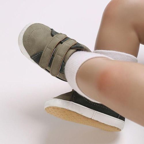 Spring And Autumn 0-1 Year Old Baby Shoes Anti Slip And Wear Resistant Soft Cloth Bottom Outdoor Men's And Women's Baby Sports Shoes