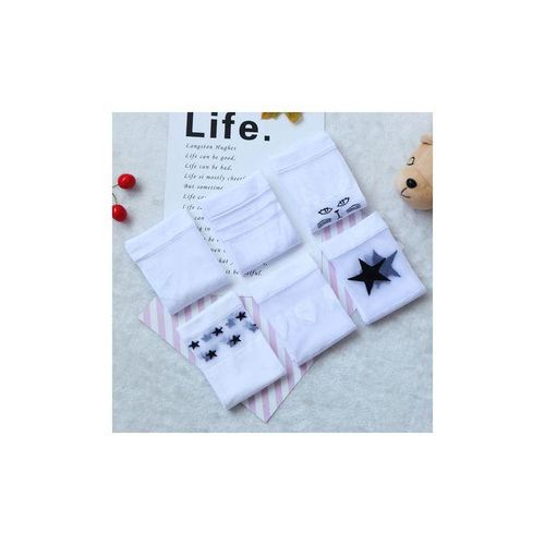 Cotton Long School Socks High Socks Girls White Knee