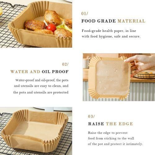 100Pcs Air Fryer Paper Liner, NonStick Disposable Air