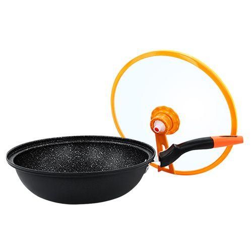 Nonstick Pan Fry Pan Saucepan Nonstick Vacuum Pan with Lid