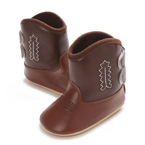 Spring And Autumn Baby Shoes For Boys And Girls 0-1 Year Old Short Boots Anti Slip And Wear Resistant Soft Soled Sneakers Fashion Retro Boots