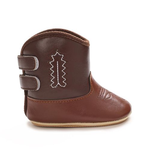 Spring And Autumn Baby Shoes For Boys And Girls 0-1 Year Old Short Boots Anti Slip And Wear Resistant Soft Soled Sneakers Fashion Retro Boots