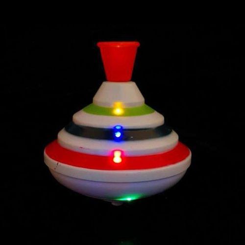 3x  Humming Top Classic Traditional Flash Musical Toy Kids Fun Play