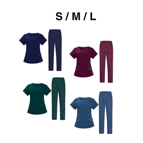 Scrubs For Women Set Scrub Tunic And Trousers S Dark Blue