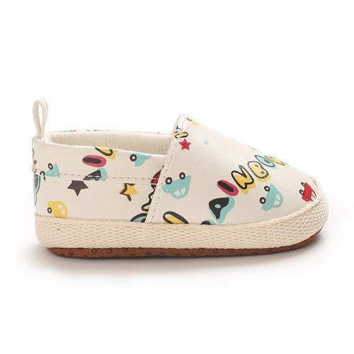 Baby Cartoon PU Casual Shoes Newborn Soft Soled Comfortable Walking Shoes