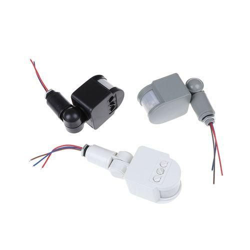 LED Motion Sensor 220V Infrared PIR 12V Sensor Light Switch, White