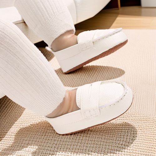 Spring And Autumn Newborn Baby Shoes 0-1 Year Old Children's Bean Shoes Anti Slip Comfortable Soft Soled Sports Shoes