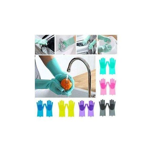 Silicon Hand Washing Gloves