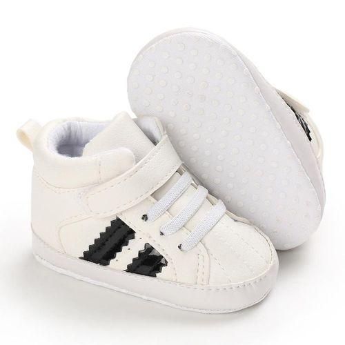 Fashion Baby Boys Hi Top Sneakers Newborn Walker Toddler Shoes Soft Bottom Infant Kids Sneaker 018Months