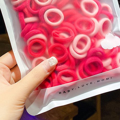 1 Bag Elastic Hair Ties Flexible Hair Band Girls F