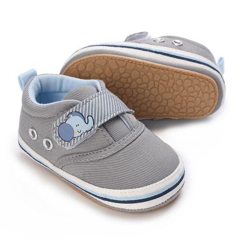 Spring and Autumn New Baby 0-1 Year Old Male and Female Outdoor Casual Sports Shoes Canvas Soft Rubber sole Sneakers