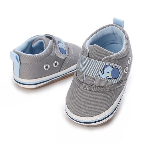 Spring and Autumn New Baby 0-1 Year Old Male and Female Outdoor Casual Sports Shoes Canvas Soft Rubber sole Sneakers