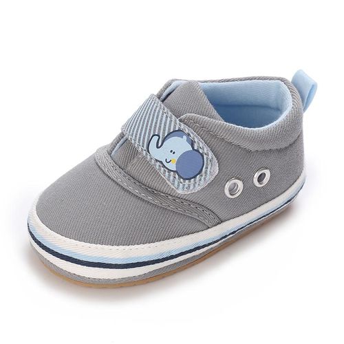 Spring and Autumn New Baby 0-1 Year Old Male and Female Outdoor Casual Sports Shoes Canvas Soft Rubber sole Sneakers